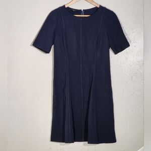 Lafeyette 148 Navy Blue Women's Dress